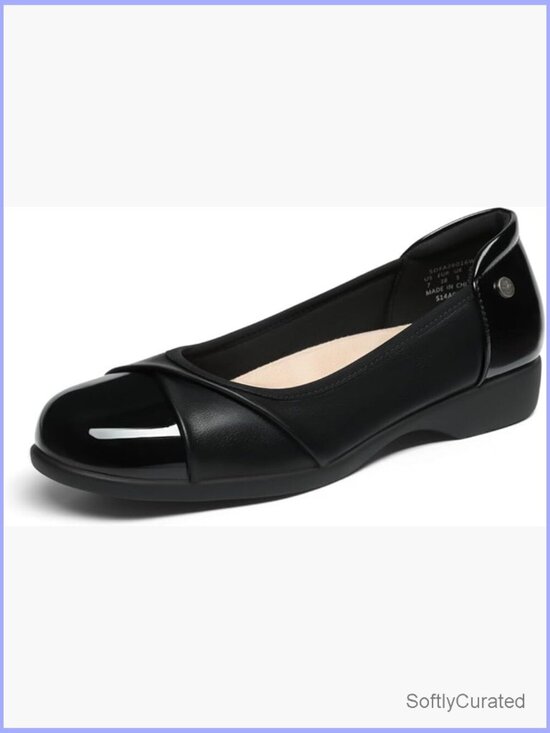 Shoes - Women's Ballet Flats Comfortable Work Office Dress Shoes Round Toe